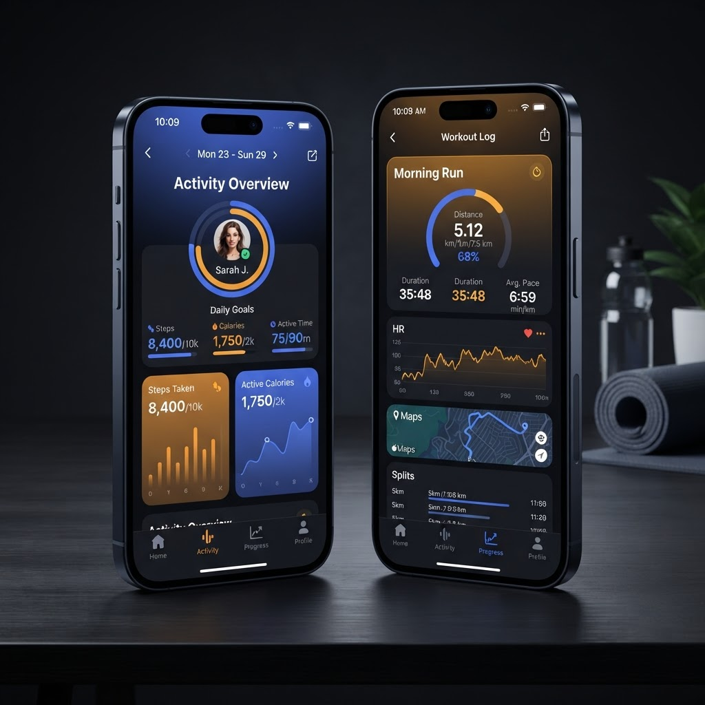 Pulse — Cross-Platform Fitness Tracking App