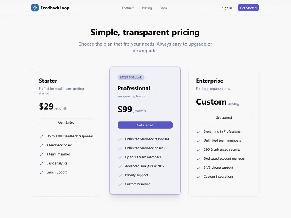 Subscription and billing dashboard